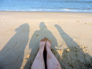 Shadows on the Beach